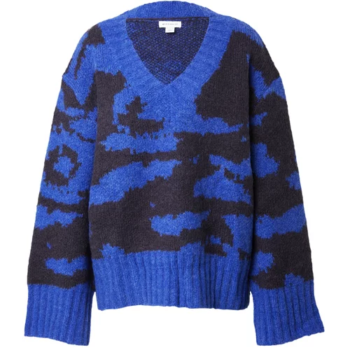 Warehouse Široki pulover noćno plava / kraljevsko plava