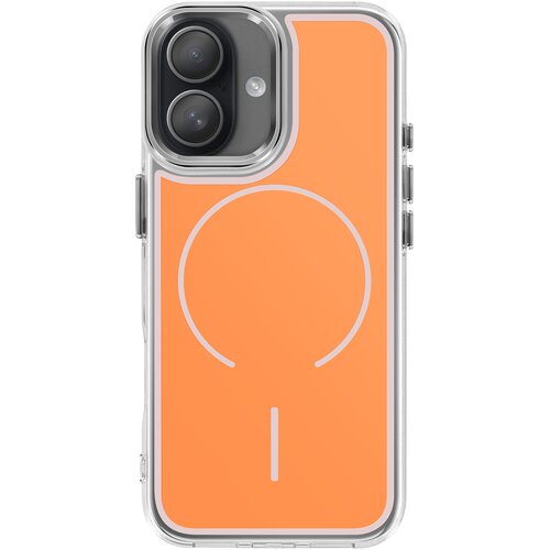 AVIZAR MagSafe ovitek za iPhone 16, dvomaterialna, ultra ojačana za&scaron;čita, Oranžna, (5000189655) Cene