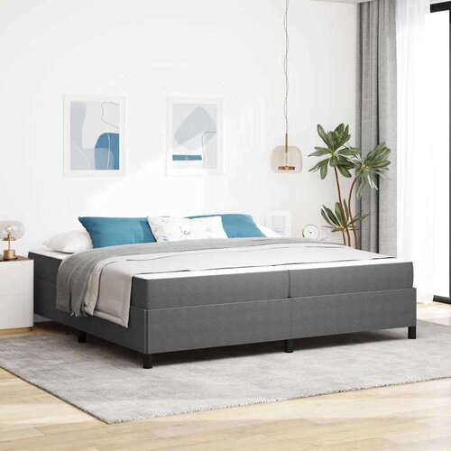  Konstrukcija postelje Svetlo siva 200 x 200 cm blago, (5000127043) Cene