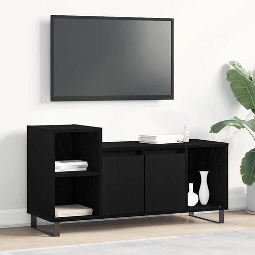 Set TV komoda Crni hrast 100 x 35 x 55 cm Konstruirano drvo Cene