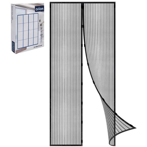 Orion Črna mreža proti komarjem za vrata z magnetom 212x100 cm, (5000037656) Cene