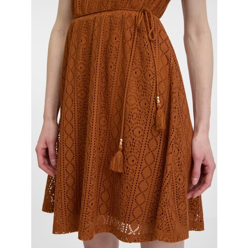 Orsay Brown women's dress - Women's Cene