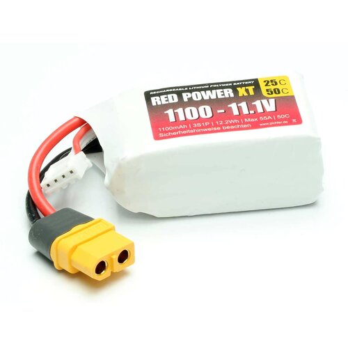 RED POWER lipo akumulatorski paket za modele 11.1 V 1100 mAh mehka torba XT60, (20438674) Cene