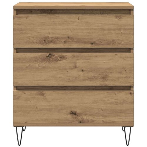  Sideboard s ladicama od umjetnog drveta hrasta 60x35x70 cm Slike