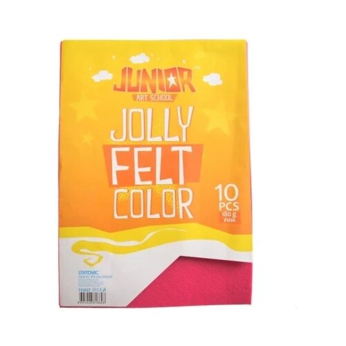 Junior jolly color felt fini filc a4 10k - odaberite nijansu roze ( 135037 ) Cene