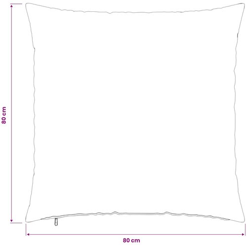  Presvlaka za jastuk 6 pcs HEERLEN Morska plava 80 x 80 cm Slike