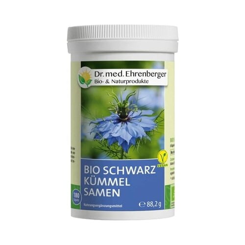 Dr. med. Ehrenberger - bio in naravni izdelki bio črna kumina v kapsulah Slike