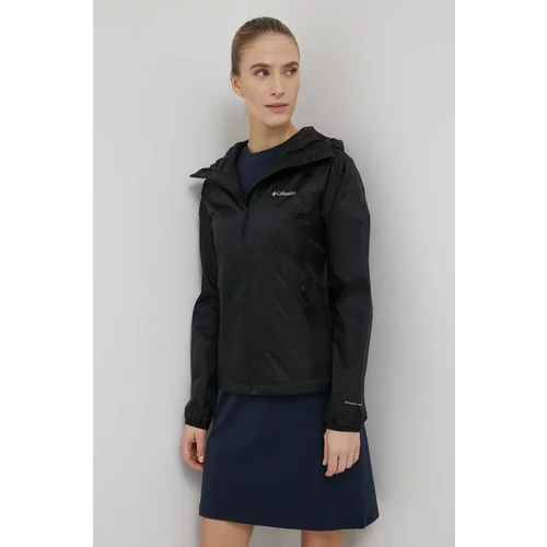 Columbia Kišna jakna Ulica Jacket za žene, boja: crna, za prijelazno razdoblje