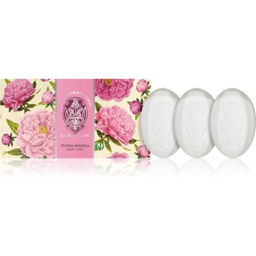 La Florentina Arboreal Peony Hand Soap set trdih mil potonika 3x150 g Cene