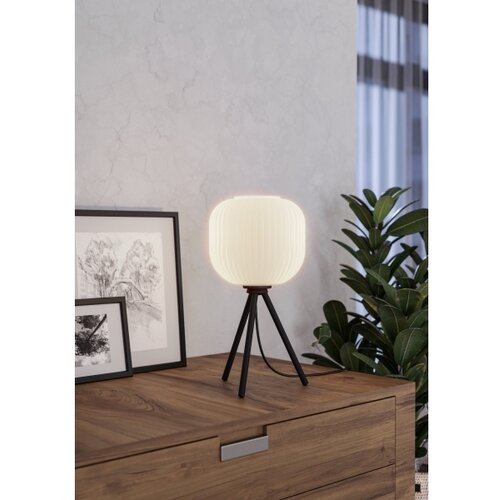 Eglo Mantunalle stona lampa/1, e27, crno/bela Cene
