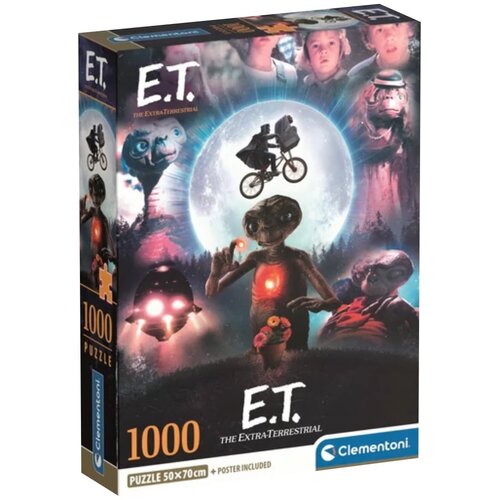 Clementoni Kultni filmi: E.T. 1000-delna sestavljanka - Cene