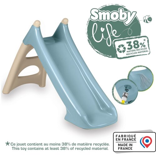 Smoby tobogan XS plavi, spust 90 cm 125 x 50 x 75 cm Slike