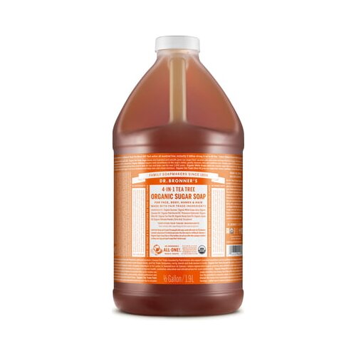 DR. BRONNER&amp;#039;S sapun sa čajevcem i &amp;scaron;ećerom - 1,90 l Slike