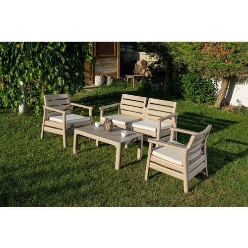 Hanah home Baštenska garnitura Solemare, Krem Cene