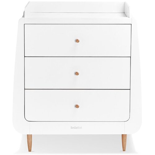 Snuz Kot Skandi komoda za prematanje - White/Natural Cene