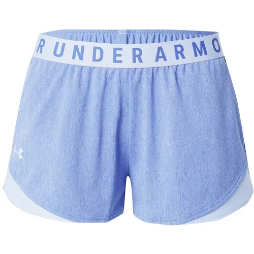 Under Armour Športne hlače 'Play Up' svetlo modra / progasto modra