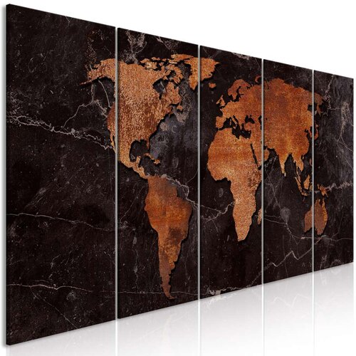  Slika - Copper Map (5 Parts) Narrow 200x80 Slike