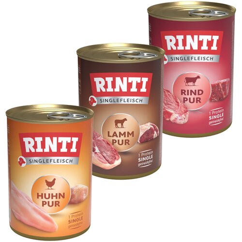 Rinti v mešanem poskusnem pakiranju 6 x 400 g - Singlefleisch Mix Cene