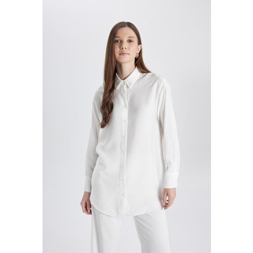 Defacto relax Fit Long Sleeve Shirt Tunic B1458x24sm Slike