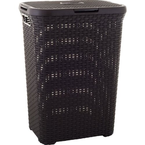 Curver Košara za perilo Keter Deco Ratan (60 l, 34 x 45 x 62 cm, rjava) Cene