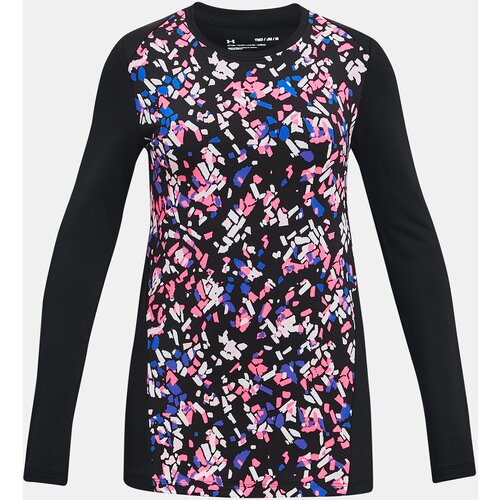 Under Armour T-Shirt CW Novelty LS Crew-BLK - Girls Slike