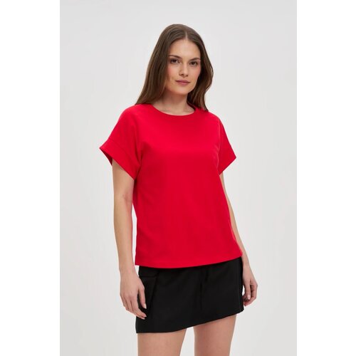 Marisse Red Cotton T-Shirt Slike