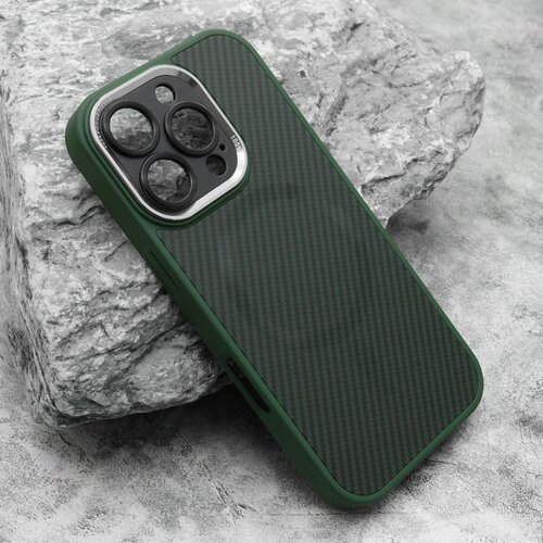  Maska CARBON MagSafe za iPhone 16 Pro/ zelena Cene