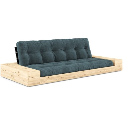 Karup Design Plava sklopiva sofa od samta 244 cm Base – Cijene
