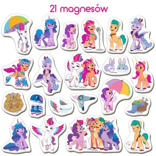 MY Little Pony Friends set magneta rozi Slike