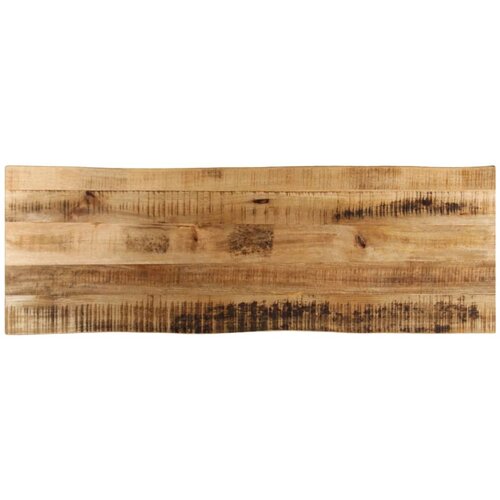 Stolna ploča sa živi rub 120x40x2,5cm masivno grubo drvo manga Cijene