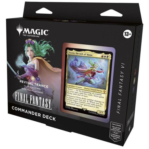 Wizards Dru&scaron;tvena igra - Magic the Gathering - TCG Final Fantasy - Revival Trance- Commander Deck Cene