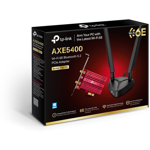 Tp-link Tarjeta PCI AX5400 TRIBAND WIFI6E Bluetooth, (20533688) Slike