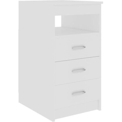  Radni stol bijeli 140 x 50 x 76 cm od konstruiranog drva Slike