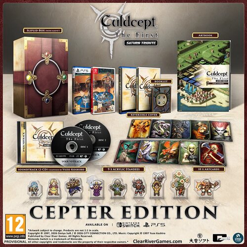 Clear River Games Culdcept The First Saturn Tribute - Cepter Edition (Playstation 5) Slike