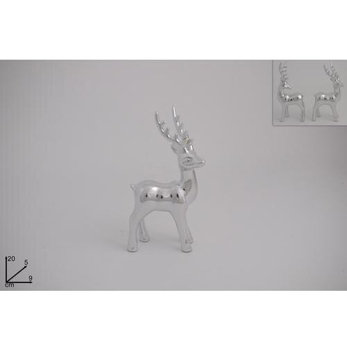  BOŽIĆNA DEKORACIJA JELEN 20CM SREBRNI XNA20007661 Cene