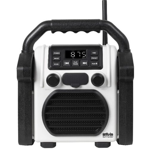 SILVA Schneider prenosni radiozvočnik&nbsp;BR 230 BT, bela Cene