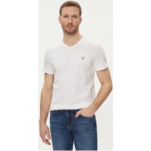 Guess Majice s kratkimi rokavi U97M01 KCD31 Bela Cene
