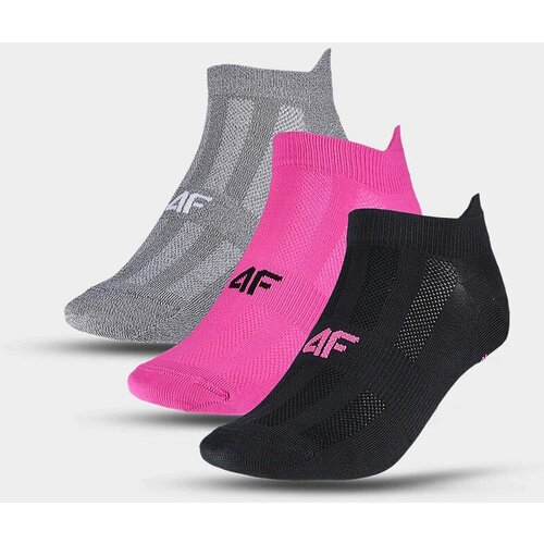 4f Women's Sports Socks Under the Ankle (3pack) - Multicolored Slike