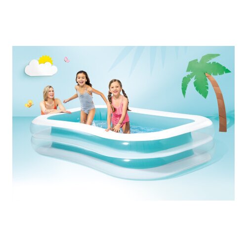 Intex Proizvod sa nedostatkom - OUTLET - bazen 6+ 2.62mx1.75mx56cm ( 14/56483NPI ) Slike