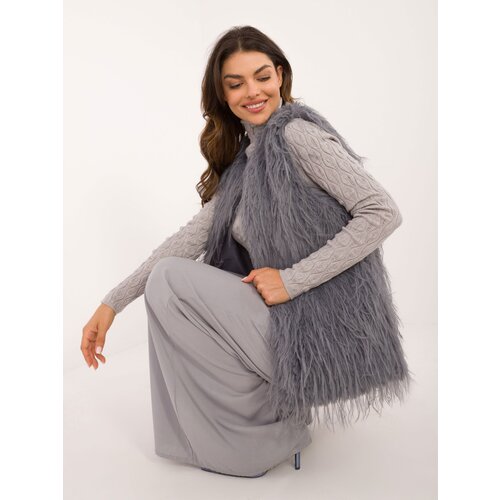 Wool Fashion Italia Vest-AT-KZ-2349-1.21-dark gray Slike