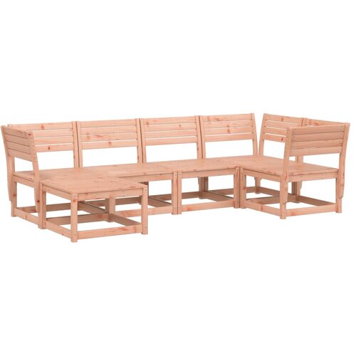  6-dijelni set vrtnih sofa od masivnog drva duglazije Slike