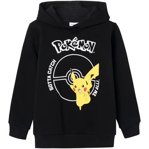 name it Sweater majica 'Noscar Pokemon' žuta / crvena / crna / bijela