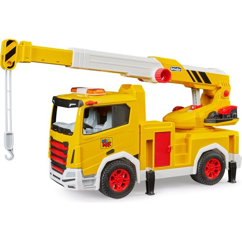 Bruder ROADMAX tovornjak z žerjavom - 1 kos. Slike