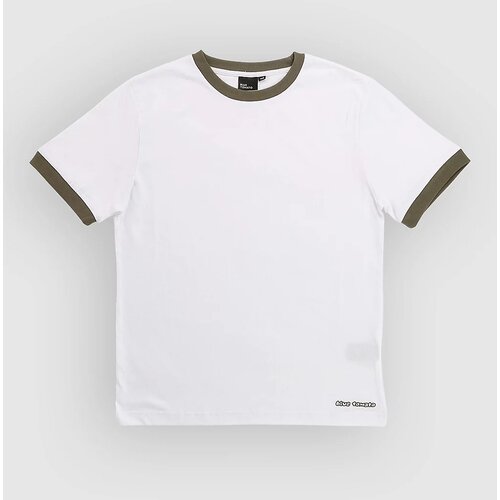 Blue Tomato Ringer Kids T-shirt white / moss green Slike