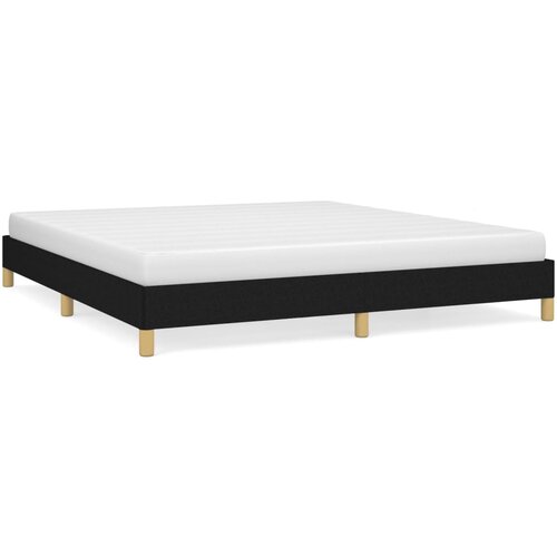 VidaXL Posteljni okvir črna 180x200 cm blago, (20600950) Slike
