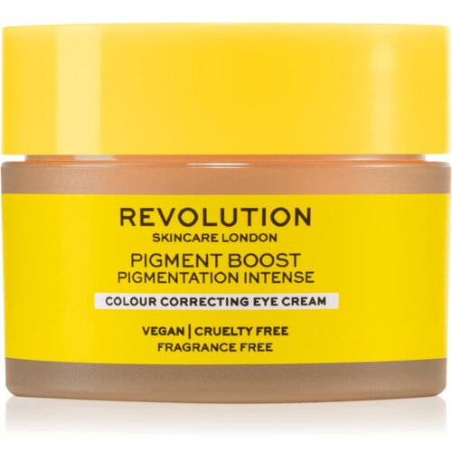 Revolution Pigment Boost Colour Correcting krema za oči za zmanjšanje podočnjakov 15 ml za ženske Cene