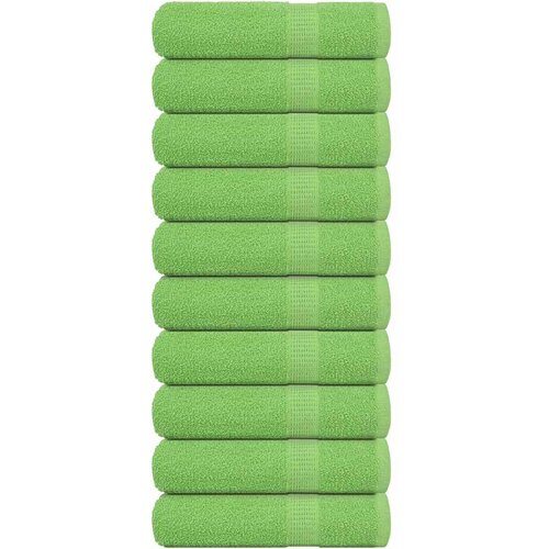 Furnova Brisače za roke 10 kos zelena 50x100 cm 360 gsm 100% bombaž, (21916580) Cene