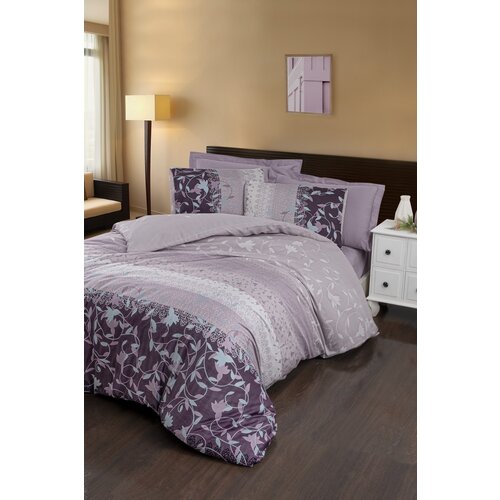 Lessentiel Maison komplet posteljina Ivy, 200x220 cm, 240x260 cm, Ljubičasta Cene