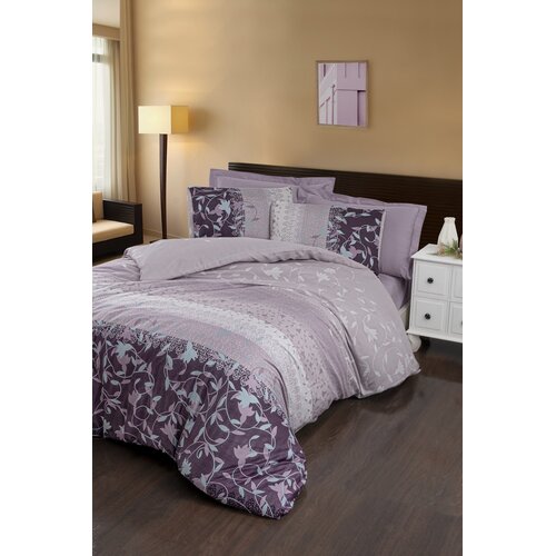 Lessentiel Maison set posteljine Ivy, 200x220 cm, 240x260 cm, ljubičasta Cene