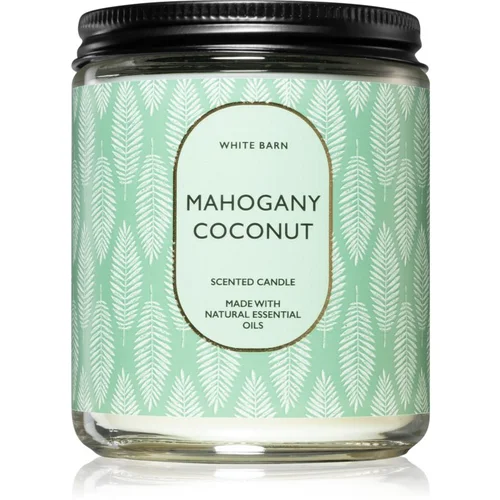 Bath & Body Works Mahogany Coconut mirisna svijeća 198 g